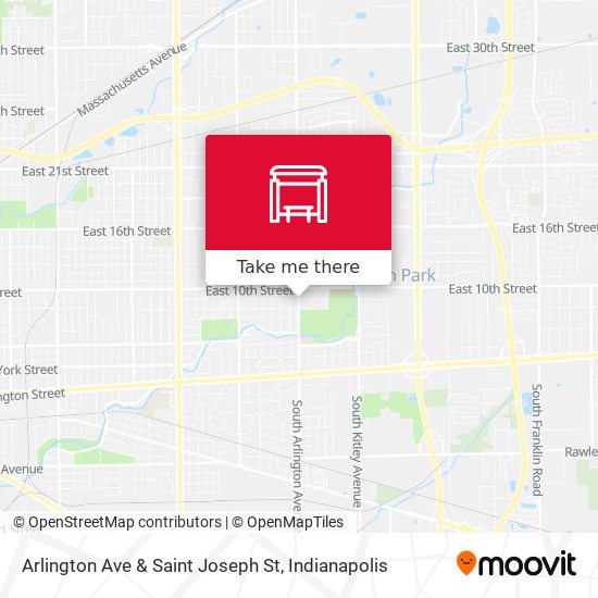 Arlington Ave & Saint Joseph St map