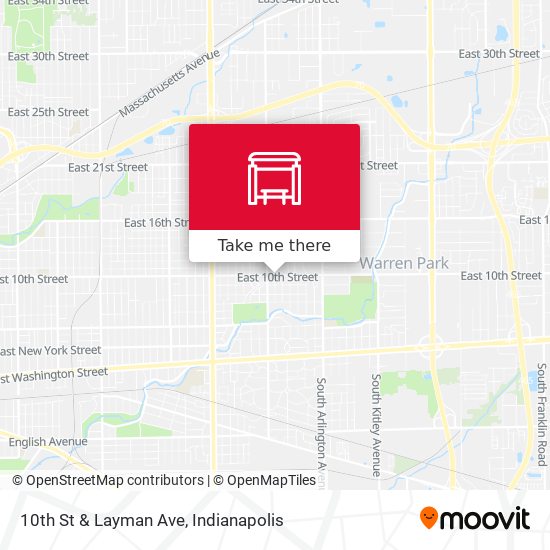 Mapa de 10th St & Layman Ave