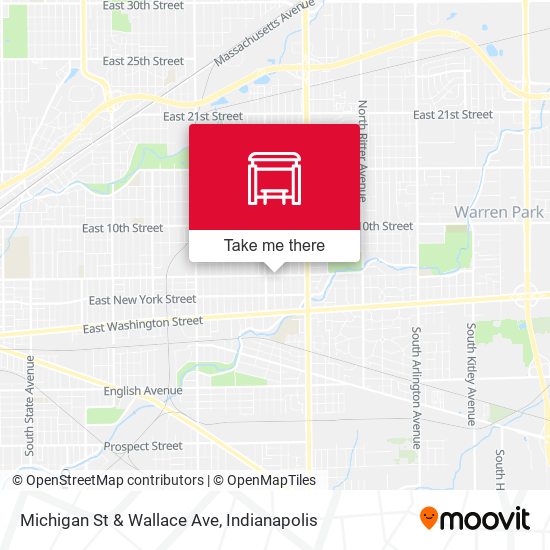 Mapa de Michigan St & Wallace Ave