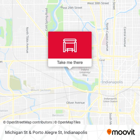 Mapa de Michigan St & Porto Alegre St