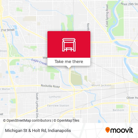 Mapa de Michigan St & Holt Rd