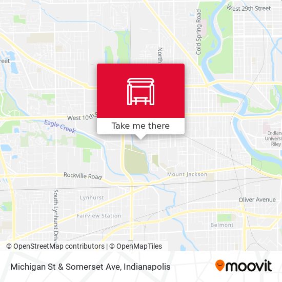 Michigan St & Somerset Ave map