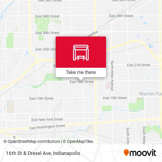 16th St & Drexel Ave map