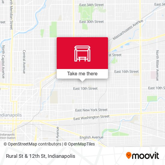 Mapa de Rural St & 12th St
