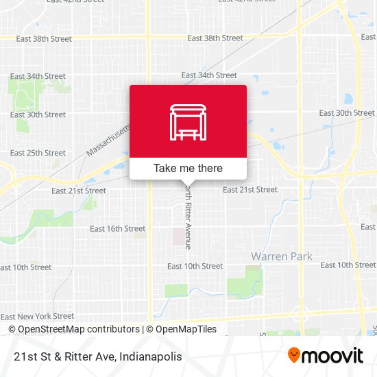 Mapa de 21st St & Ritter Ave