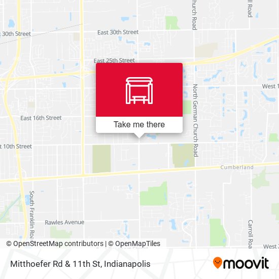 Mapa de Mitthoefer Rd & 11th St