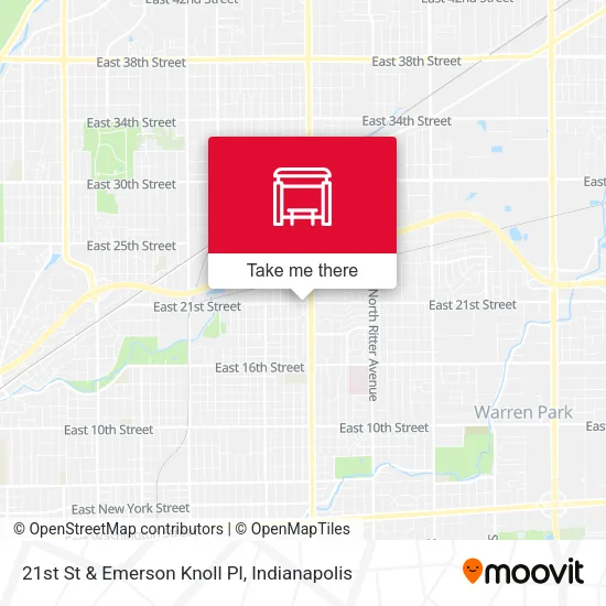 Mapa de 21st St & Emerson Knoll Pl