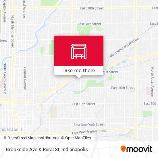 Mapa de Brookside Ave & Rural St
