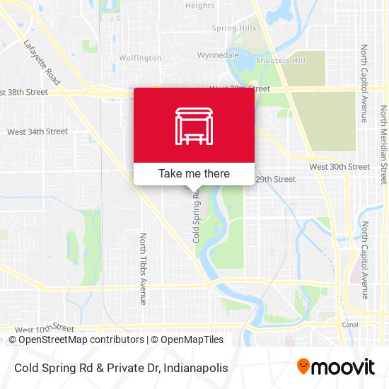 Mapa de Cold Spring Rd & Private Dr