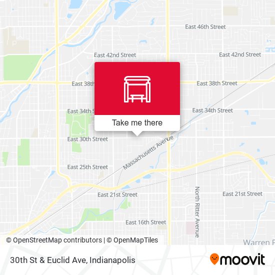 Mapa de 30th St & Euclid Ave