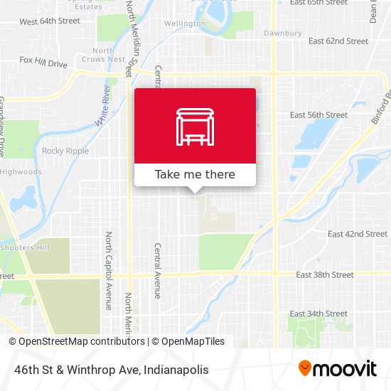 Mapa de 46th St & Winthrop Ave