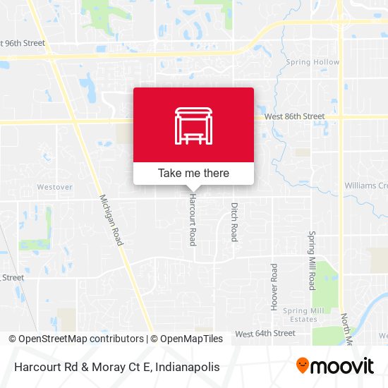 Harcourt Rd & Moray Ct E map