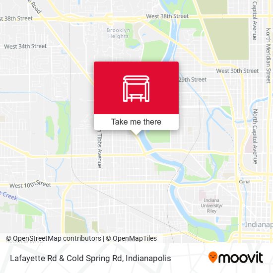 Lafayette Rd & Cold Spring Rd map