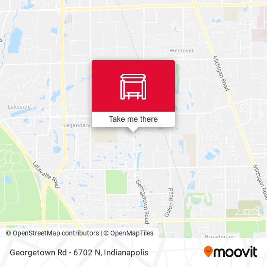 Georgetown Rd - 6702 N map