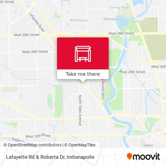 Mapa de Lafayette Rd & Roberta Dr
