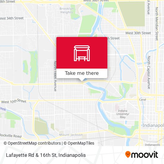 Lafayette Rd & 16th St map