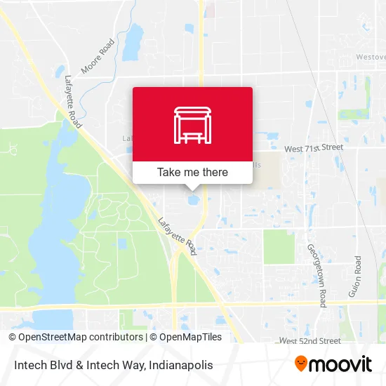 Mapa de Intech Blvd & Intech Way