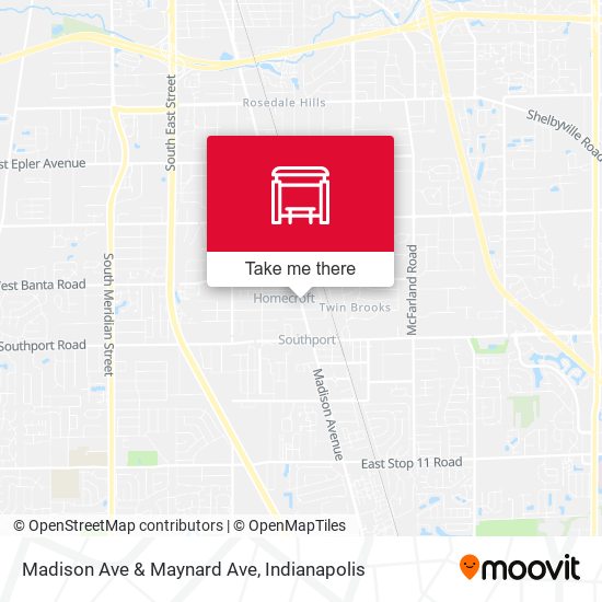 Mapa de Madison Ave & Maynard Ave