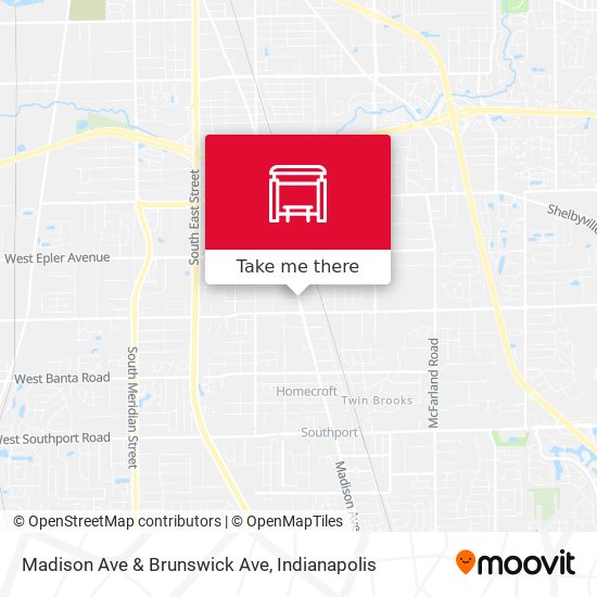 Mapa de Madison Ave & Brunswick Ave