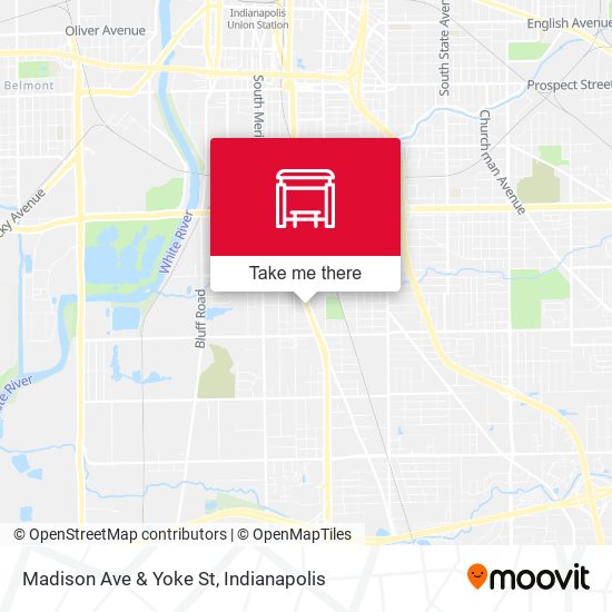 Mapa de Madison Ave & Yoke St