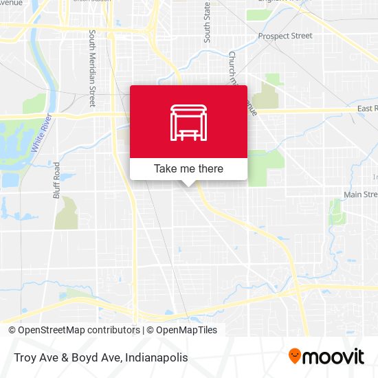 Mapa de Troy Ave & Boyd Ave