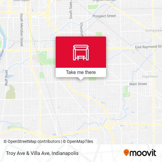 Mapa de Troy Ave & Villa Ave