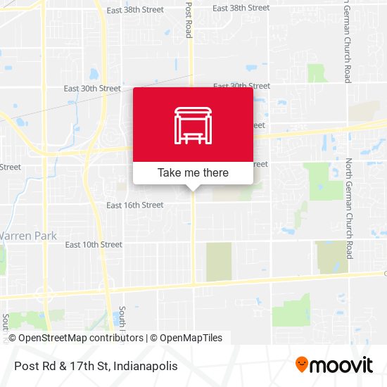 Mapa de Post Rd & 17th St