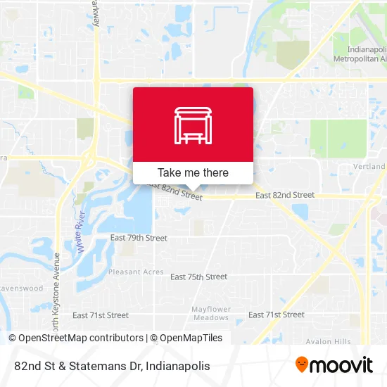 Mapa de 82nd St & Statemans Dr