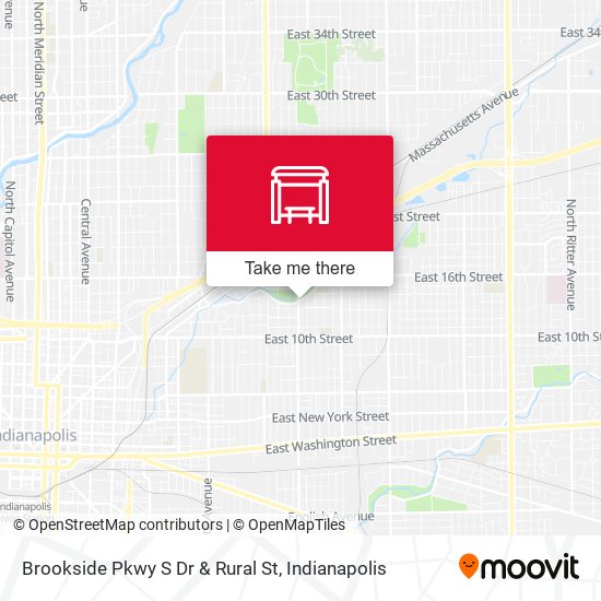 Brookside Pkwy S Dr & Rural St map