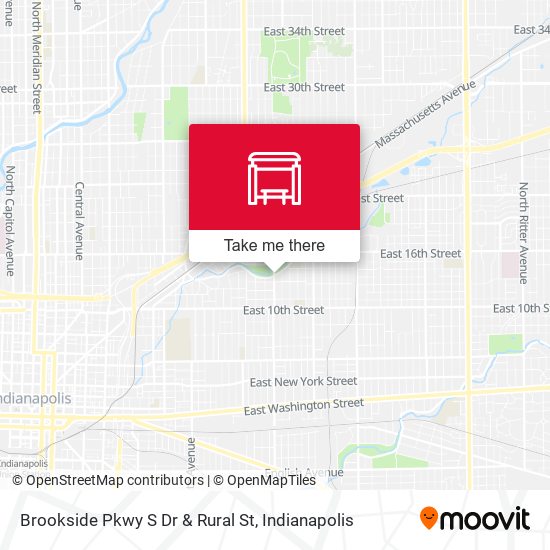 Brookside Pkwy S Dr & Rural St map