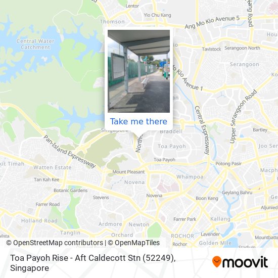 Toa Payoh Rise - Aft Caldecott Stn (52249)地图