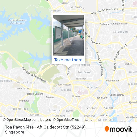 Toa Payoh Rise - Aft Caldecott Stn (52249) map