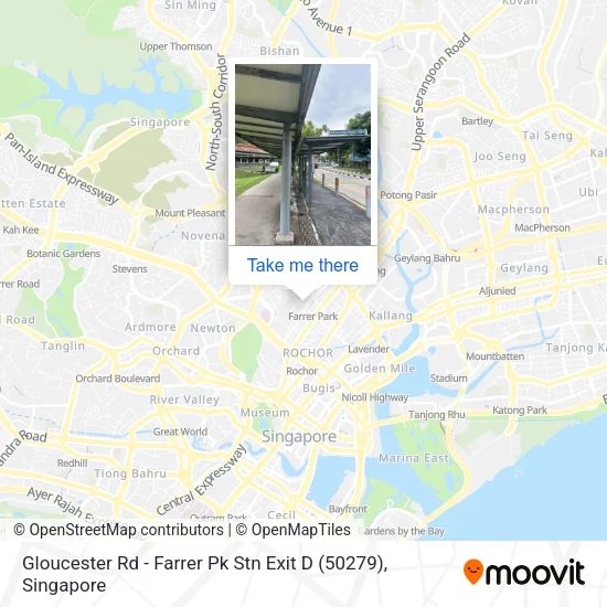Gloucester Rd - Farrer Pk Stn Exit D (50279)地图