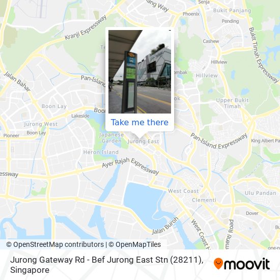 Jurong Gateway Rd - Bef Jurong East Stn (28211)地图