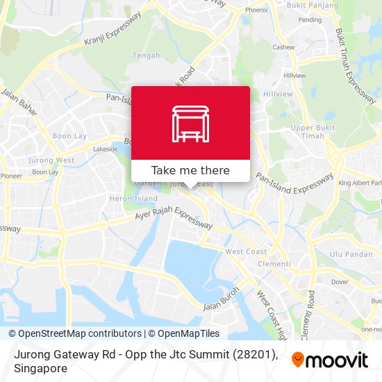 Jurong Gateway Rd - Opp the Jtc Summit (28201) map