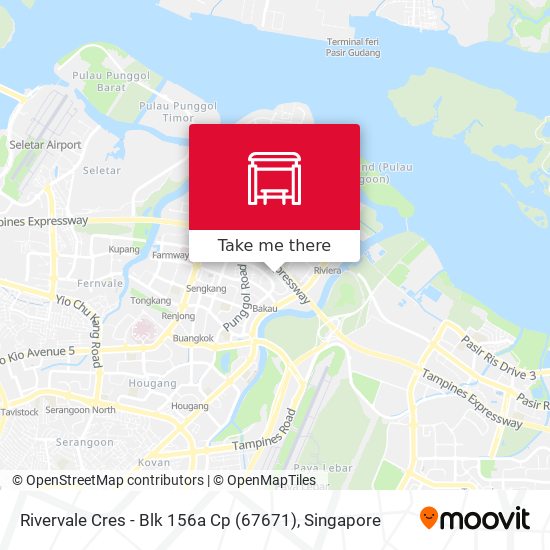 Rivervale Cres - Blk 156a Cp (67671) map