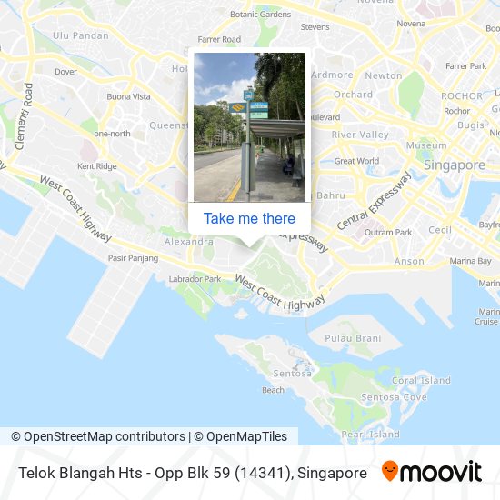Telok Blangah Hts - Opp Blk 59 (14341)地图