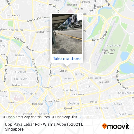 Upp Paya Lebar Rd - Wisma Aupe (62021)地图