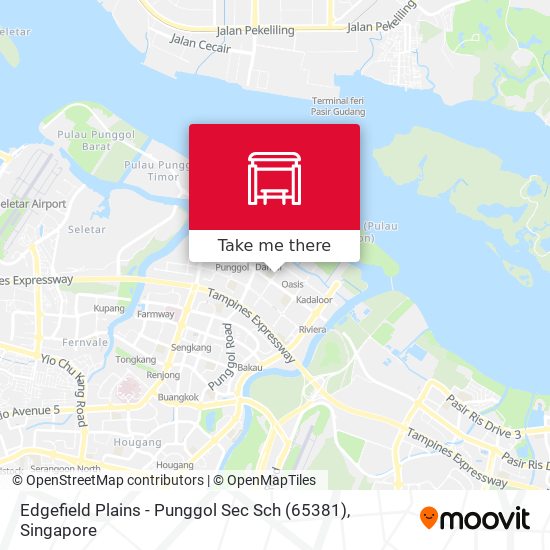 Edgefield Plains - Punggol Sec Sch (65381) map