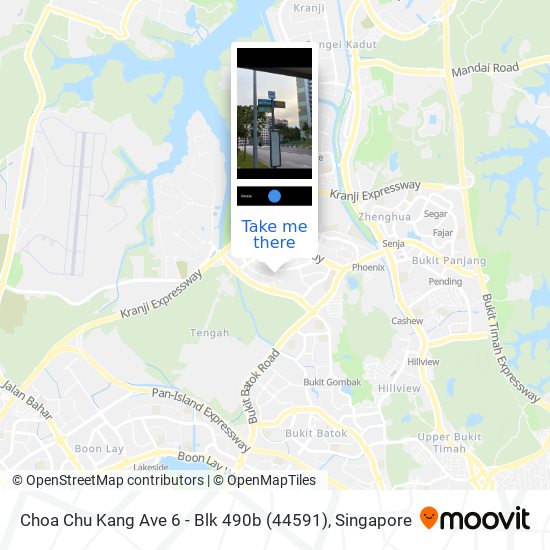 Choa Chu Kang Ave 6 - Blk 490b (44591)地图