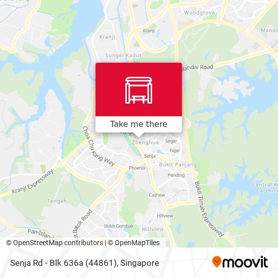 Senja Rd - Blk 636a (44861)地图