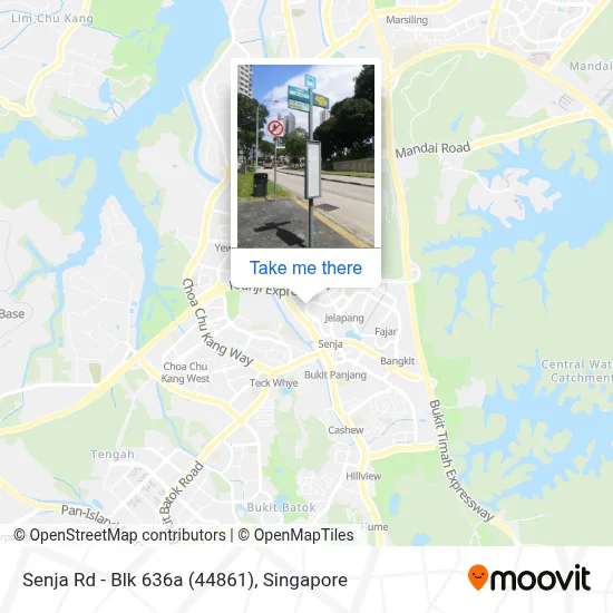 Senja Rd - Blk 636a (44861) stop - Routes, Schedules, and Fares