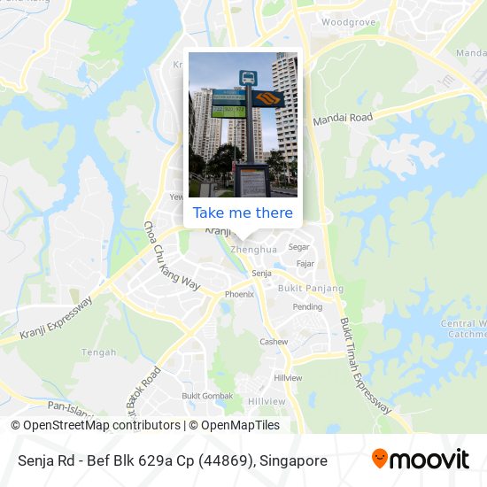 Senja Rd - Bef Blk 629a Cp (44869) map