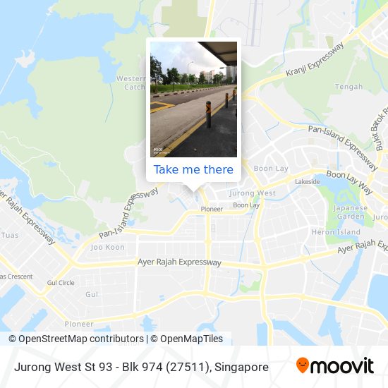 Jurong West St 93 - Blk 974 (27511) map