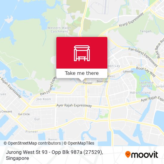 Jurong West St 93 - Opp Blk 987a (27529) map