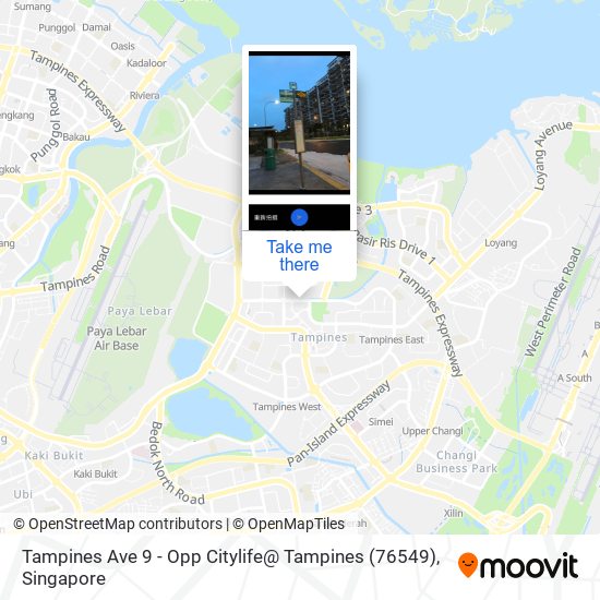 Tampines Ave 9 - Opp Citylife@ Tampines (76549)地图