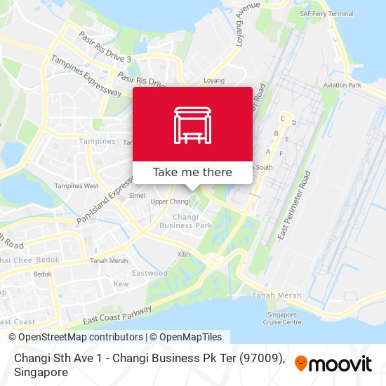Changi Sth Ave 1 - Changi Business Pk Ter (97009) map