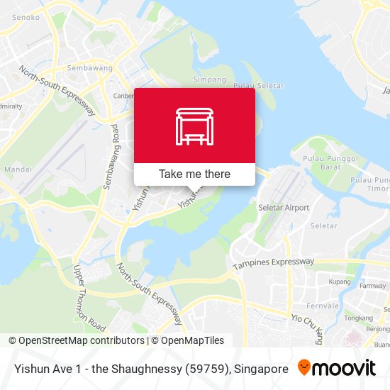Yishun Ave 1 - the Shaughnessy (59759) map