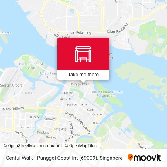 Sentul Walk - Punggol Coast Int (69009)地图