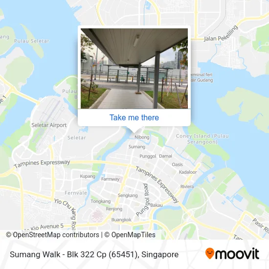 Sumang Walk - Blk 322 Cp (65451)地图
